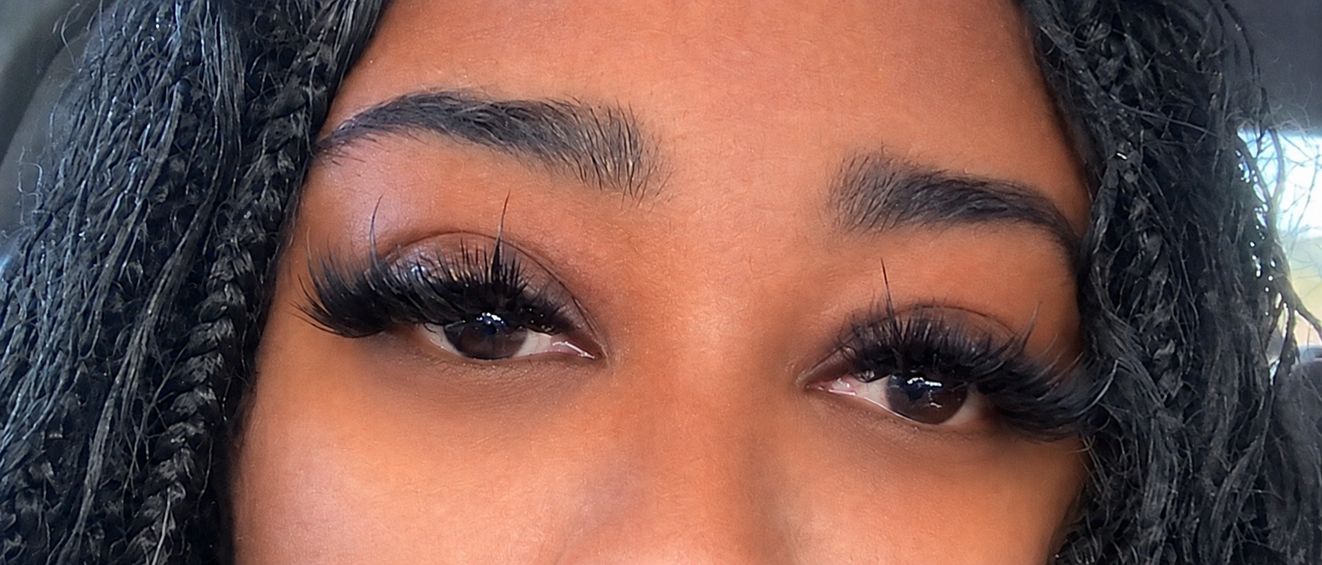 Kluster Kissed lash work example 1
