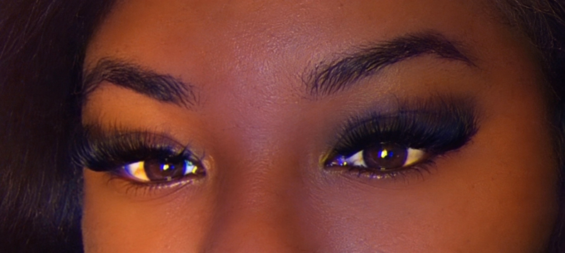 Kluster Kissed lash work example 2